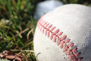What is a baseball made of
